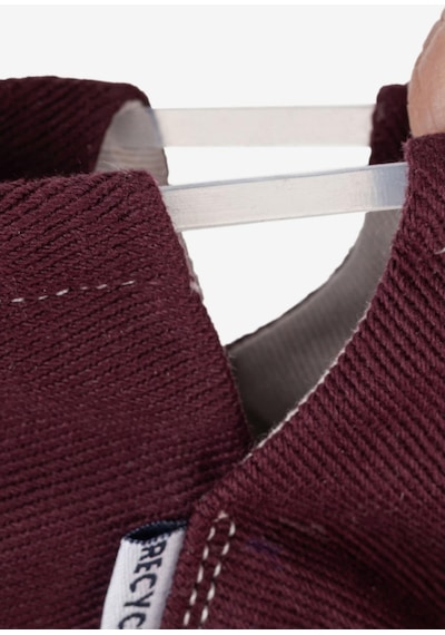 Recycled Canvas Hyper Eco Bordo Barefoot Patik Bordo