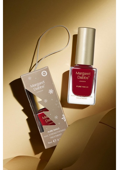 Pure Nail Strengthening Christmas Tree Bauble - The Belgravia - Yılbaşı Özel Tırnak Güçlendirici Kırmızı Oje 9ml