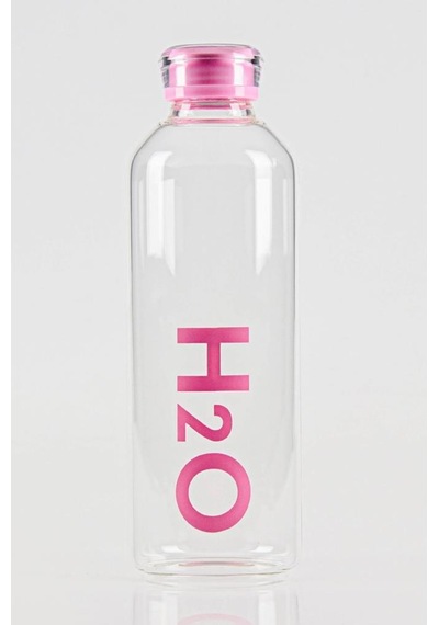 Tohana Borosilikat Cam Matara 1 L Pembe H2O81004