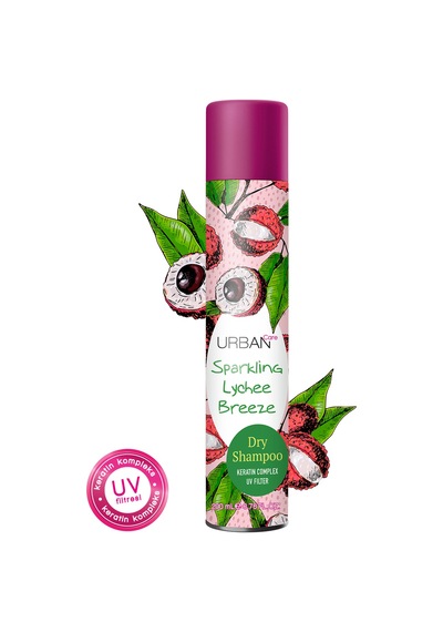 Sparkling Lychee Breezee Hacimlendirici Kuru Şampuan Seti 2x200ml- Vegan - Uv Korumalı