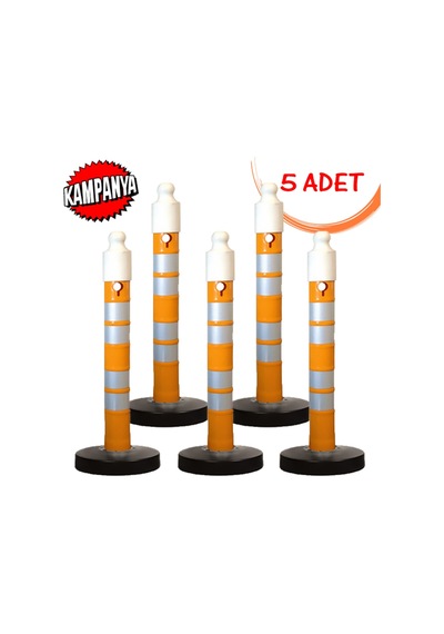 Otopark Bariyeri Dikme Dubalı Uyarı Yol Dikmesi Uyarıcı Delinatör