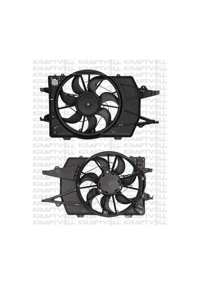 Kraftvoll 08120031 Fan Motoru Focus I 98-04 Ac Tekli 1.6 2.0 Zetec Komple 2s418c607aa