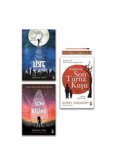 Genç Timaş Liste - Son Kelime - Kağıttan Son Turna Kuşu Set 3 Kitap