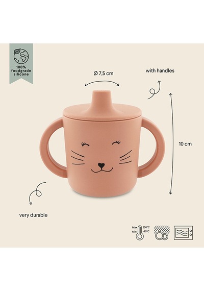 Silikon Alıştırma Suluğu Mrs.cat Çok Renkli