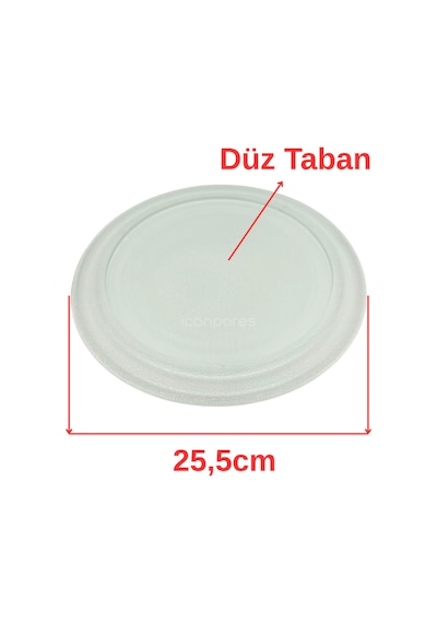 Dijitsu İle Uyumlu Md25 Mikrodalga Fırın Cam Tepsi