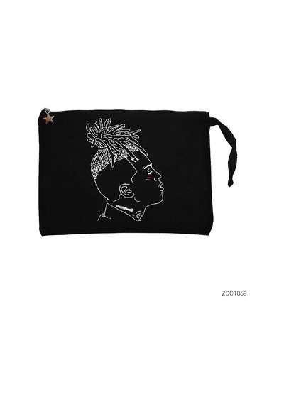 Zepplin Giyim X Tentection Outlined Clutch Astarlı Cüzdan El Çantası