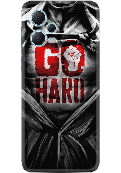 Xiaomi Redmi Note 12 5G Kılıf Resimli Desenli Silikon Platinium Series Go Hard 1838