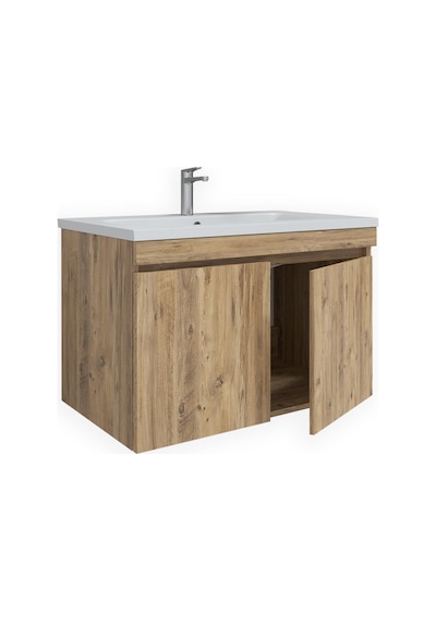 Teta Home Tokyo 80 Cm Mdf Banyo Lavabolu Alt Dolap Atlantik Çam Atlantik Çam