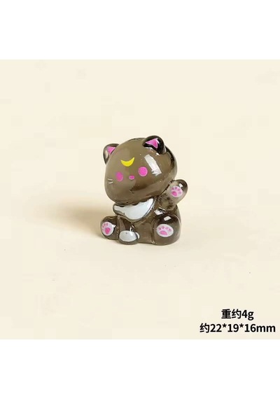 8 Adet Sailor Moon Ay Savaşçısı Luna Karanlıkta Parlayan Fosforlu Reçine Kedi Yavrusu Figürü Ay Sevimli Figür Trendy Yaratıcı Masaüstü Araba Torpido T