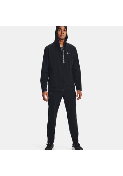Under Armour Outrun The Storm Erkek Siyah Koşu Ceket 1376794