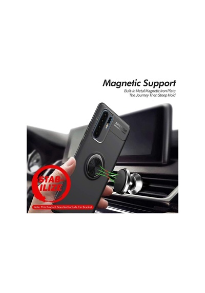 Huawei P30 Pro Yüzüklü Manyetik Ravel Kilif 513799863