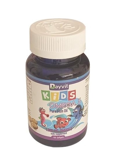 Dayvit Kids Omega-3 Pure Fish Oil 1000mg 100 Softjel | Çocuklar i
