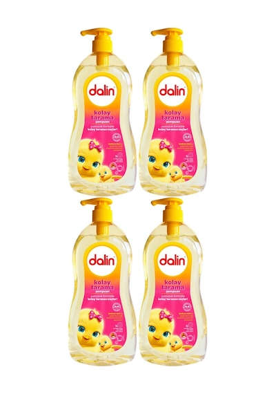 Dalin Bebek Şampuanı 700ml Kolay Tarama Badem Özlü 4 Lü Set