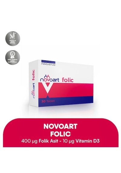 Novoart Folic 30 Tablet