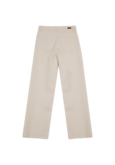 Jeep Ekru Kadın Straight Denim Pantolon J4wl-pnt7093