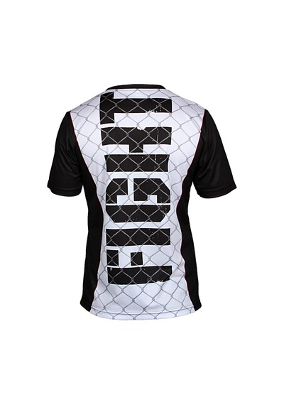 Dosmai Dijital Baskılı Mma Fighter Spor T-shirt Beyaz Mmt108