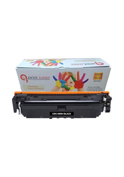 Qprint Toner Canon Crg 069h Siyah Uyumlu Toner Çipli Yüksek Kapasite Lbp673 Mf752 Mf754
