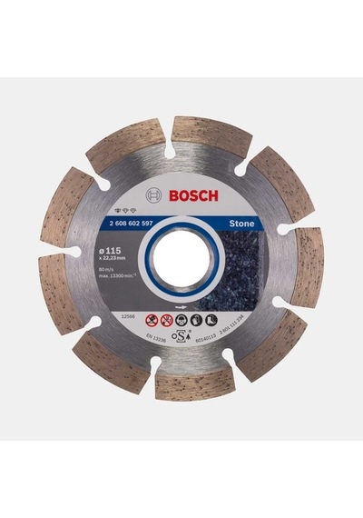 Bosch Elmas Disk 115 Mm Standart For Stone