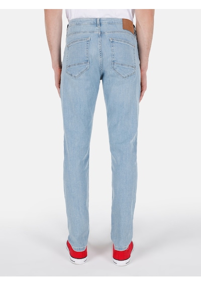 Colin's Colins 041 Danny Dar Kesim Düşük Bel Düz Paça Mavi Erkek Pantolon Cl1069459 Q1.v1 Dn43405 Denim