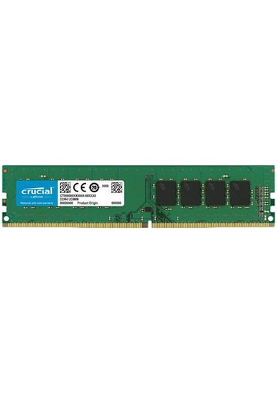 Crucıal 16gb Ddr4 2400mhz Cl17 Pc Ram Ct16g4dfd824a
