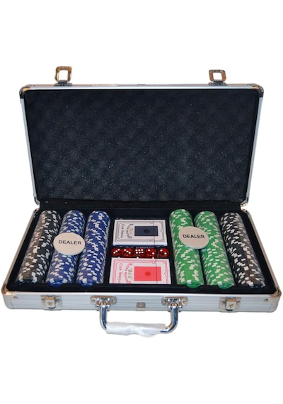 300'Lü Poker Seti Metal Çantalı