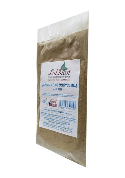 Çakşır Kökü Doğal Öğütülmüş 50 Gr Paket