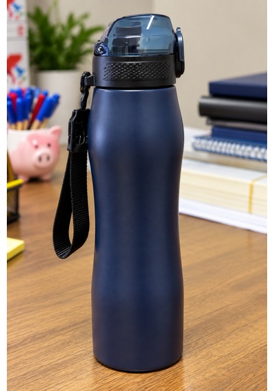 750 Ml Çelik Matara Mat Lacivert