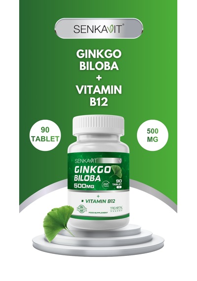 Senkavit Ginko Biloba Ve B12 Içeren 90 Tablet