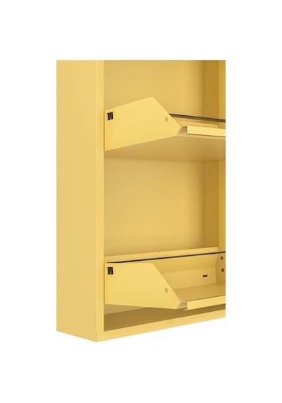 Ceha 3'lü Metal Ayakkabılık - Açık Sarı/butter K.AYK-3/M1812