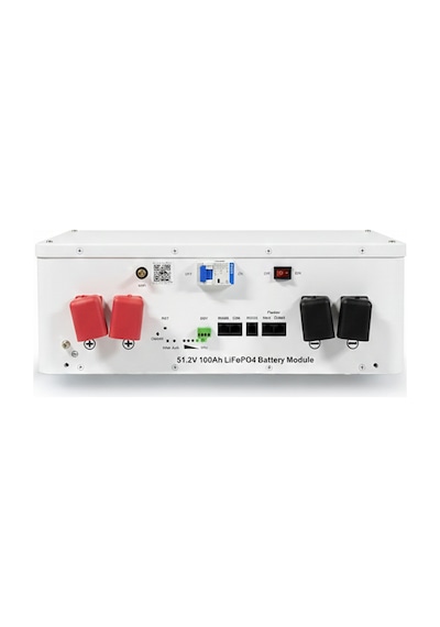 Hegel - İnges 51.2 Volt 100 Amper Duvar Tipi Lityum Akü - 48 Volt 100 Ah Lifepo4 Batarya 1c Wifi