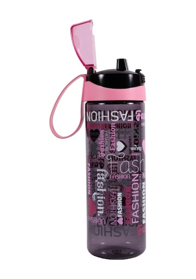 Herevin 161670-834 Motivasyon Desenli Matara 750 Ml Pembe