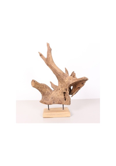 Teak Art- Doğal Teak Heykel & Dekor 30x70 Cm
