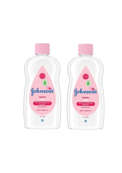 Johnsons Baby Johnson S Baby Bebek Yağı 500 Ml-pembe 2 Adet