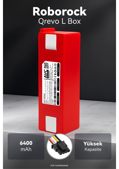 Roborock Qrevo L 6400mah Box Robot Süpürge Bataryası K.k
