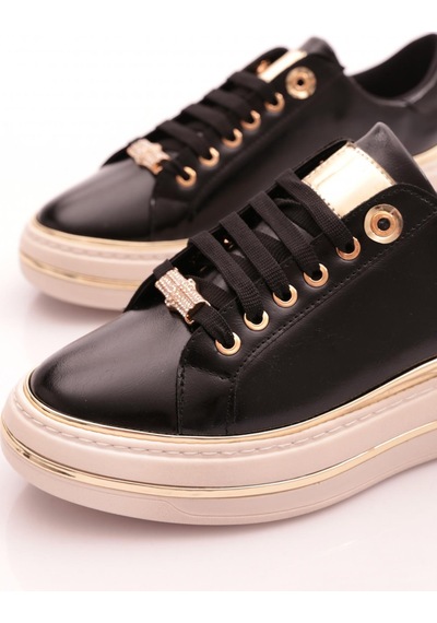 Dgn 2717 Kadin Sneaker Ayakkabi Siyah