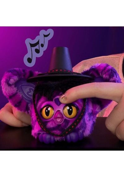 K-pop Demon Hunters Furby Furblets Saja Boy Demon G4792 Çok Renkli