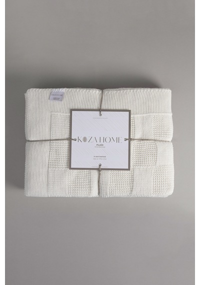 Plaid Krem Tv Battaniyesi 130x170 15002 Krem
