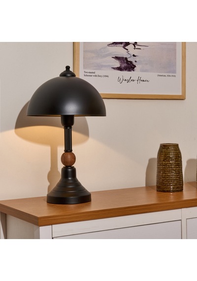 Lighting Walford Abajur - Siyah Çok Renkli