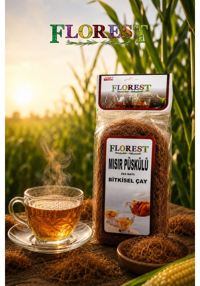 Florest Mısır Püskülü Bitki Çayı 50 G Mısır Püskülü Bitkisel Çay - 914833534