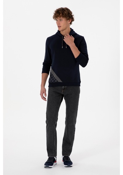 U.s. Polo Assn. Erkek Lacivert Sweatshirt 50315691-vr033 Lacivert