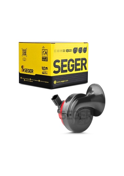 Seger-60b Salyangoz Korna 12v Dadat , Kalın Ses, Molex Soket Hy