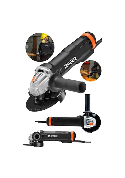 Steiner 4200 W Metal Şanzuman Bakır Sargı Avuç İçi Taşlama Siyah