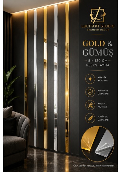 5 Adet 5x120 Cm Pleksi Ayna Duvar Çıtası Gold & Gümüş Kendinden Yapışkanlı Dekoratif Duvar Şeridi Şerit Pleksi Ayna Gold Şerit Pleksi Ayna Duvar Dekorasyonu Pleksi Ayna Altın 5 Adet 5x120 Cm Pleksi Ayna Duvar Çıtası Gold & Gümüş Kendinden Yapışkanlı Dekoratif Duvar Şeridi Şerit Pleksi Ayna Gold Şerit Pleksi Ayna Duvar Dekorasyonu Pleksi Ayna Altın