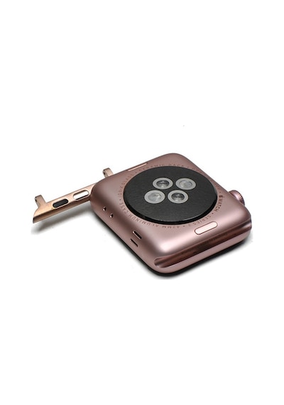 Apple Watch 42mm Uyumlu Metal Kordon Dönüştürücü - Siyah - T18443