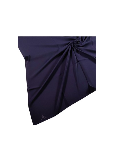 Mim Eşarp Mısırlı Eşarpları Medine Ipeği Büyük Boy Eşarp 110x110 Cm Lacivert