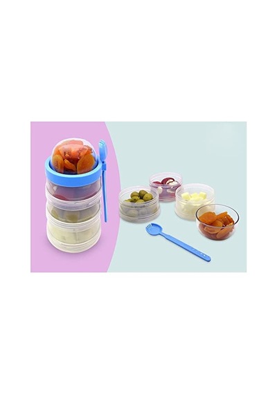 Infinity 200mlx3 + 100 Ml Kaşıklı Yoğurt Kabı Diğer