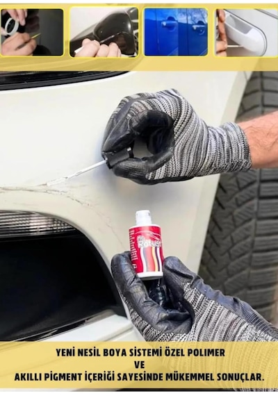 Flea Market Renault Duster, Express, Clio, Sandero İle Uyumlu Rqh Demir Mavi Rötuş Boyası 20ml