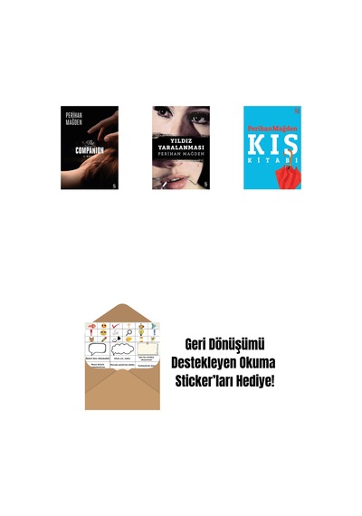 The Companion + Yıldız Yaralanması + Kış Kitabı + Okuma Sticker'ları