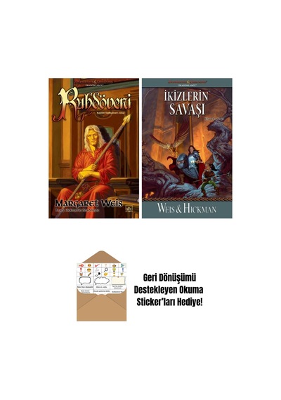 Ruhdöveni Raistlin Tarihçeleri 1. Kitap + İkizlerin Savaşı Efsaneler Serisi 2. Kitap