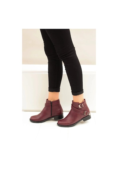 Fox Shoes Bordo Kadın Bot A726193409 Bordo